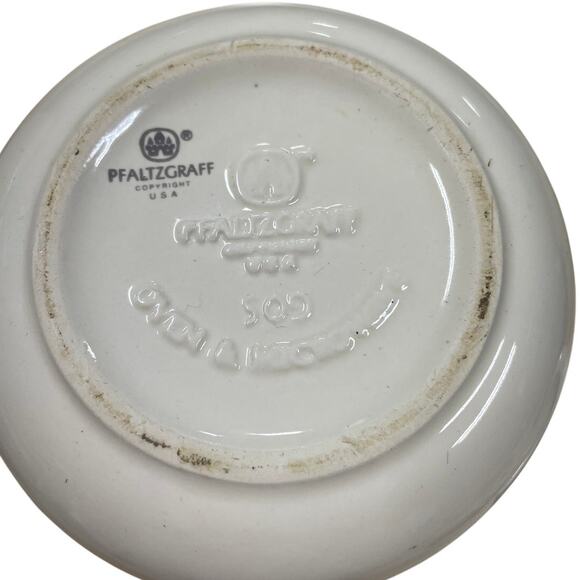 Pfaltzgraff Trousseau Small Canister Discontinued 1988-1996 Defect With Lid GUC - Picture 5 of 9